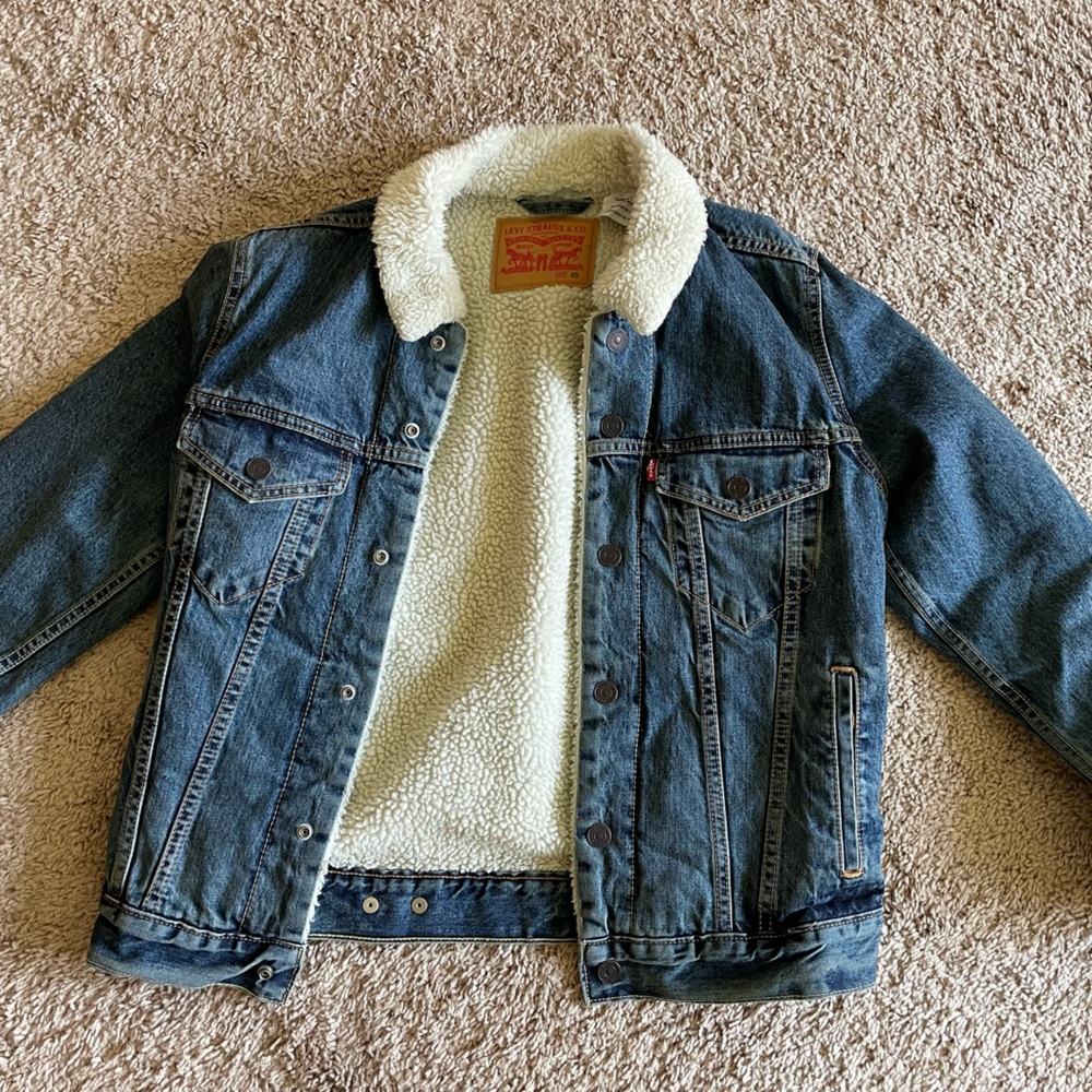Levi Strauss Sherpa Jean Jacket